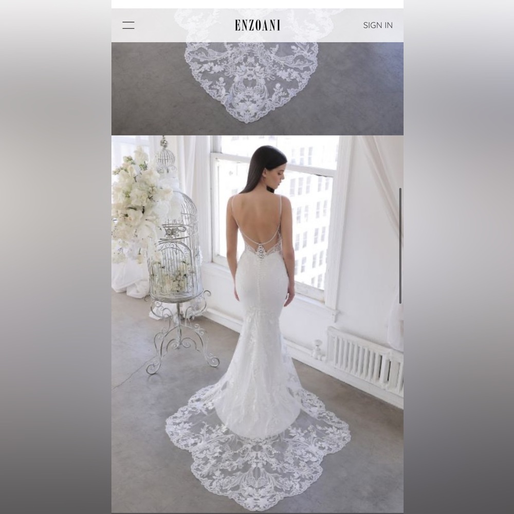 Enzoani wedding dress